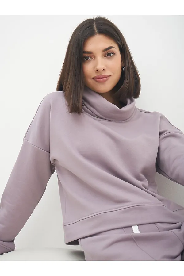 Костюм (Свитшот+Брюки) GRINDIZER, черника - фото 2