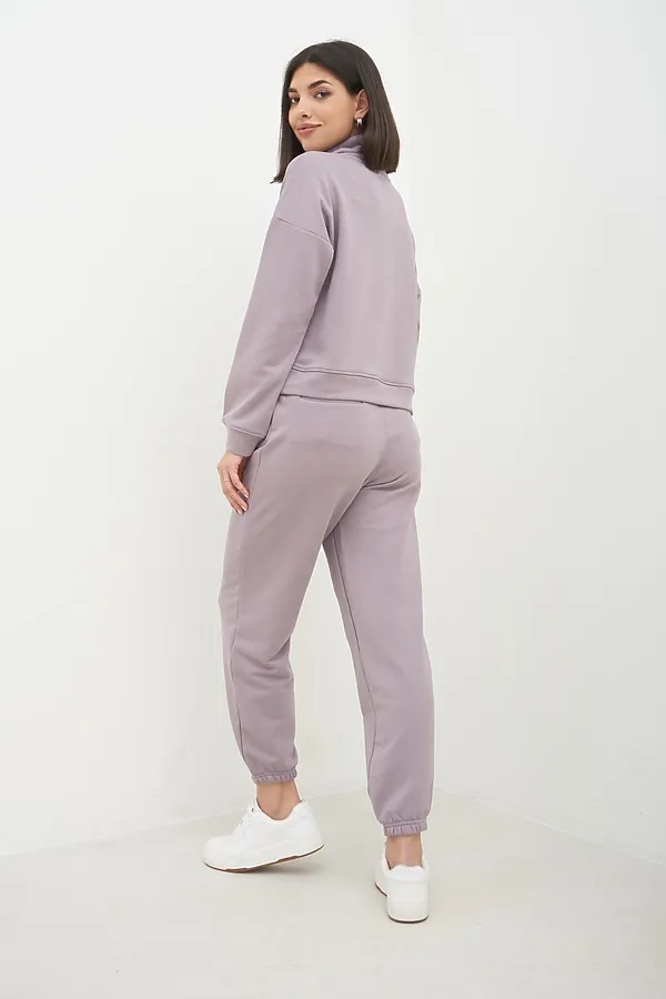 Костюм (Свитшот+Брюки) GRINDIZER, черника - фото 2