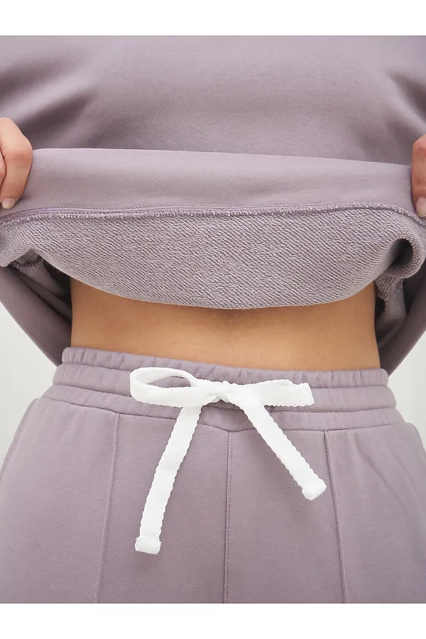 Костюм (Свитшот+Брюки) GRINDIZER, черника - фото 2