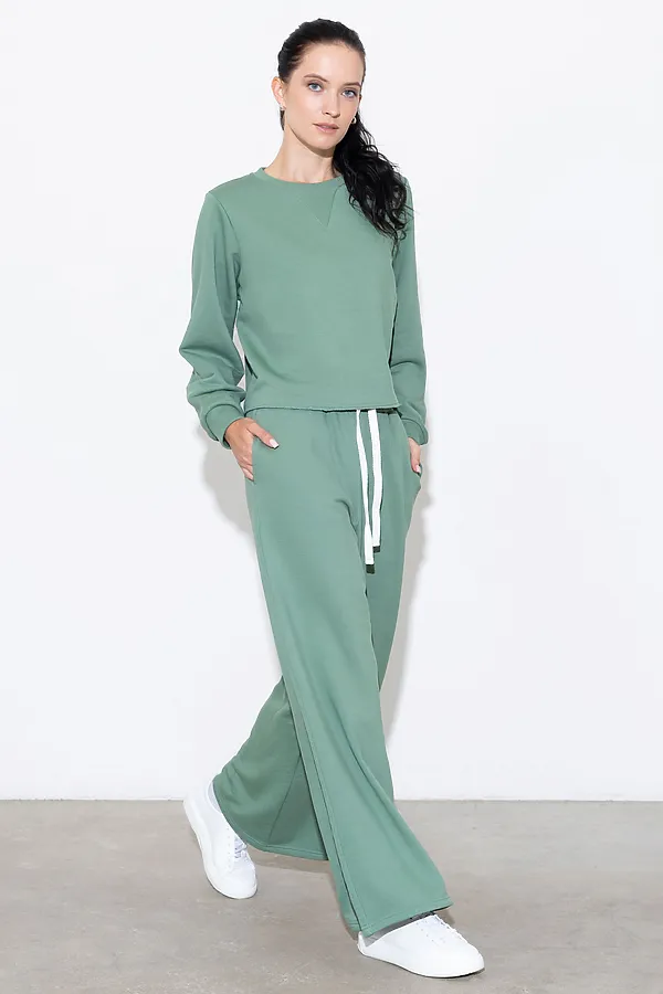 Костюм (Свитшот+Брюки) GRINDIZER, полынь - фото 2