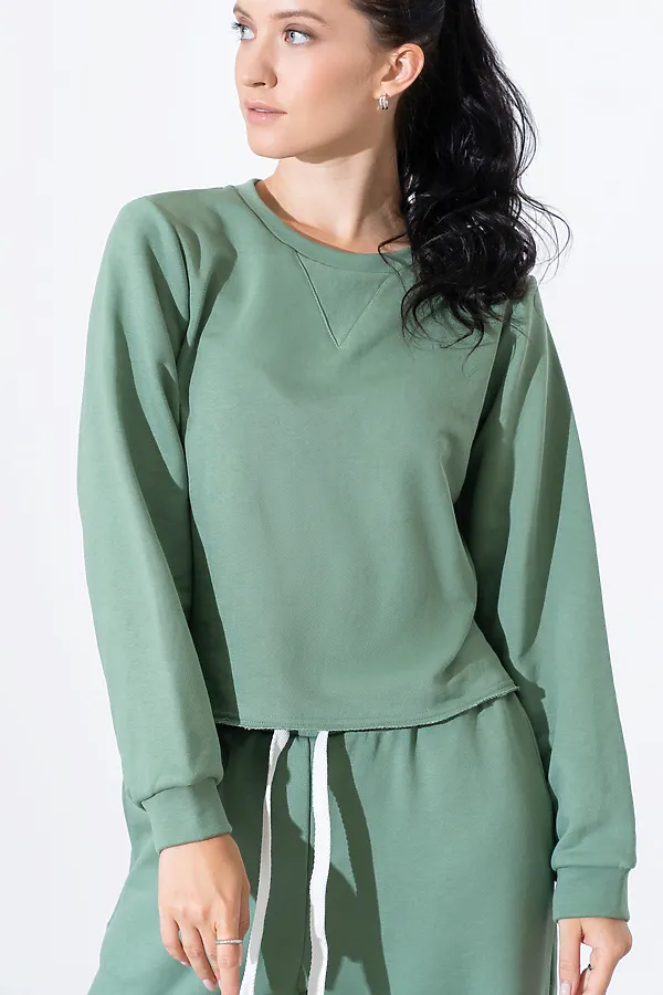 Костюм (Свитшот+Брюки) GRINDIZER, полынь - фото 2