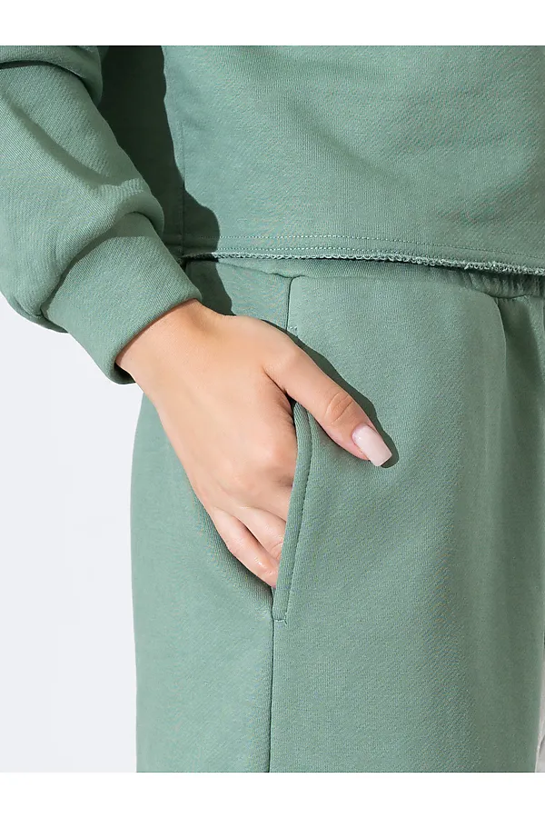 Костюм (Свитшот+Брюки) GRINDIZER, полынь - фото 2