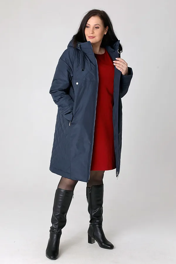 Пальто DIZZYWAY, т.синий - фото 2