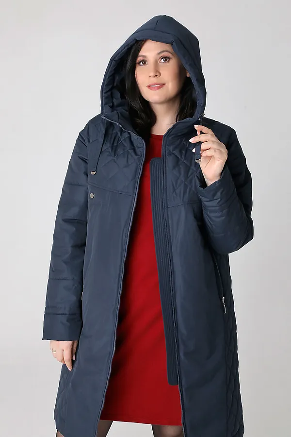 Пальто DIZZYWAY, т.синий - фото 2