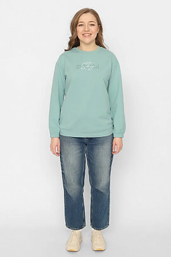 Джемпер CRB, ментоловый - фото 2