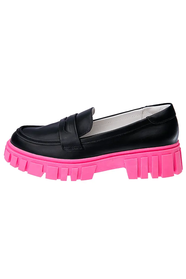 Туфли PLAYTODAY, черный,розовый - фото 2