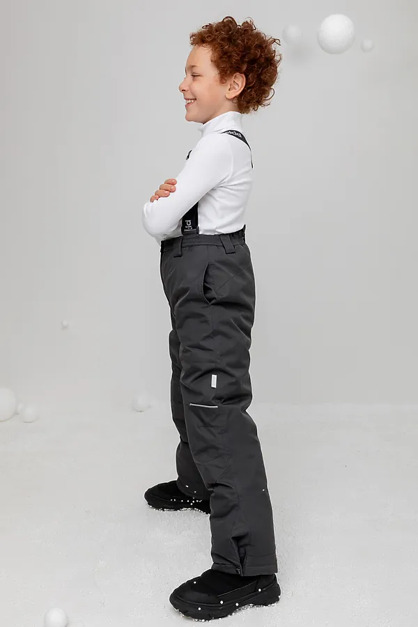 Брюки CROCKID, угольный серый - фото 2
