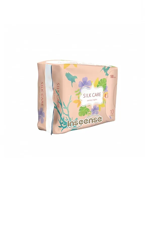 Прокладки гигиенические ежедневные с крылышками Inseense Silk Care 180 мм (10 шт) НАТАЛИ, в ассортименте - фото 2