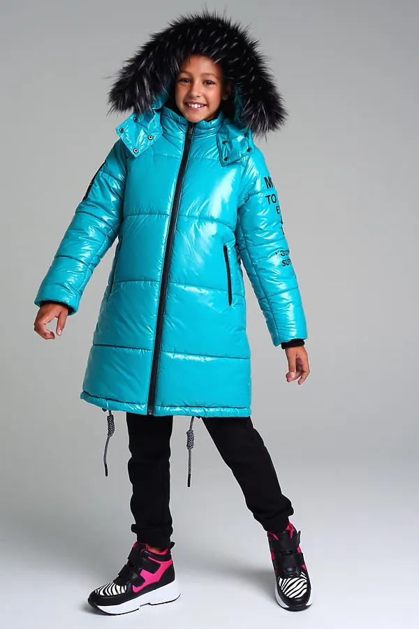 Пальто PLAYTODAY, голубой - фото 2