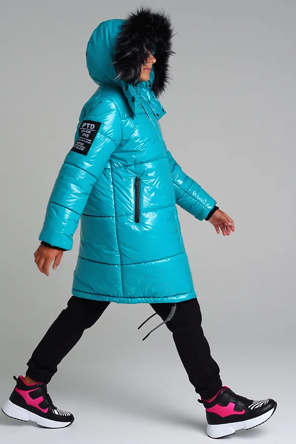 Пальто PLAYTODAY, голубой - фото 2