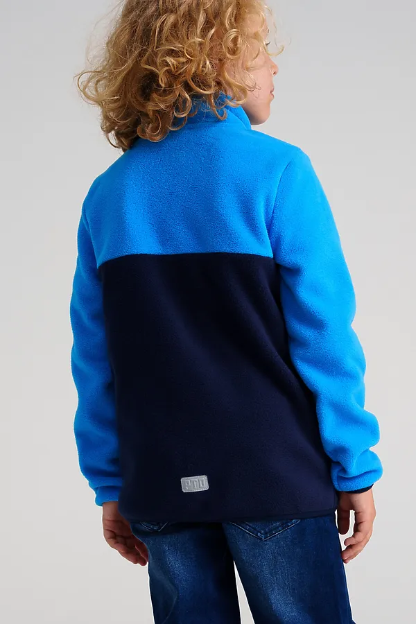 Толстовка PLAYTODAY, голубой,тёмно-синий - фото 2