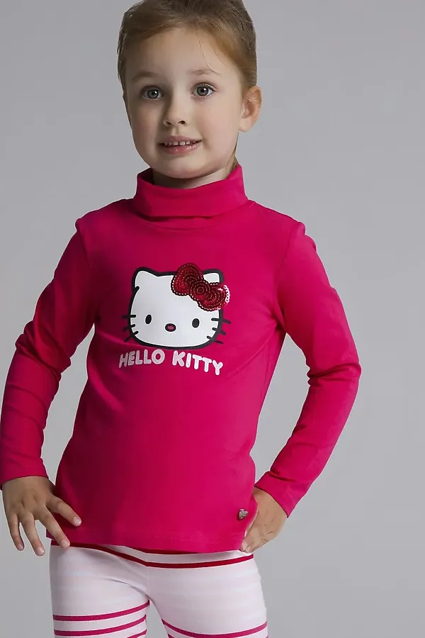 Водолазка PLAYTODAY, розовый - фото 2