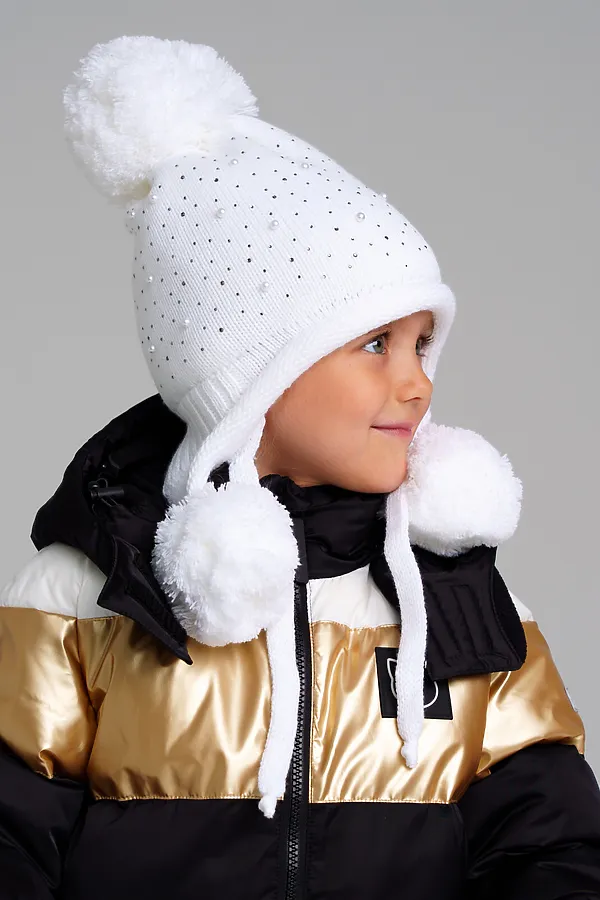 Шапка  PLAYTODAY, белый - фото 2