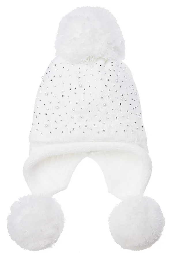 Шапка  PLAYTODAY, белый - фото 2