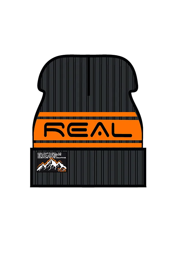 Шапка  PLAYTODAY, черный,оранжевый - фото 2