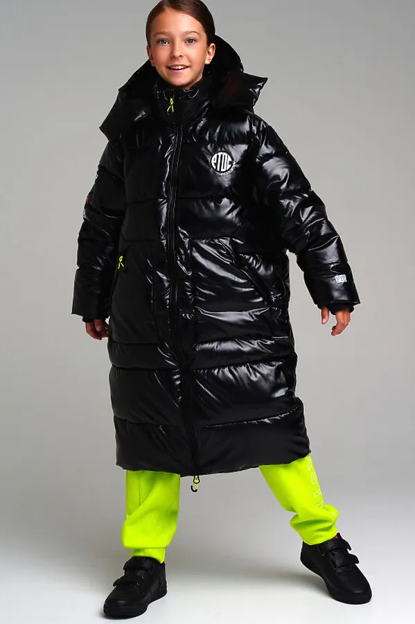 Пальто PLAYTODAY, черный - фото 2