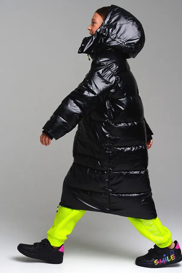 Пальто PLAYTODAY, черный - фото 2