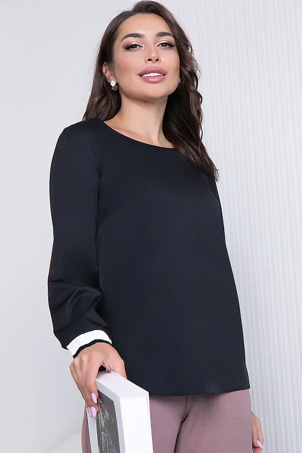 Блуза LADY TAIGA, черный - фото 2