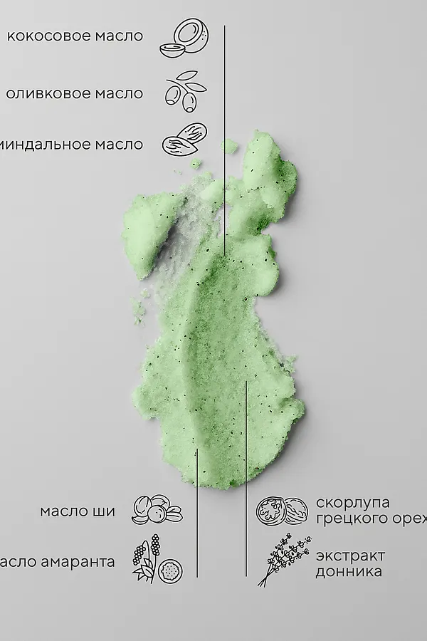 Скраб для тела антицеллюлитный соляной, косметика Mia Cara Магия красоты, 200 мл НАТАЛИ, в ассортименте - фото 2