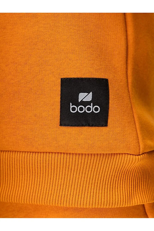 Костюм (Свитшот+Брюки) BODO, темно-оранжевый - фото 2