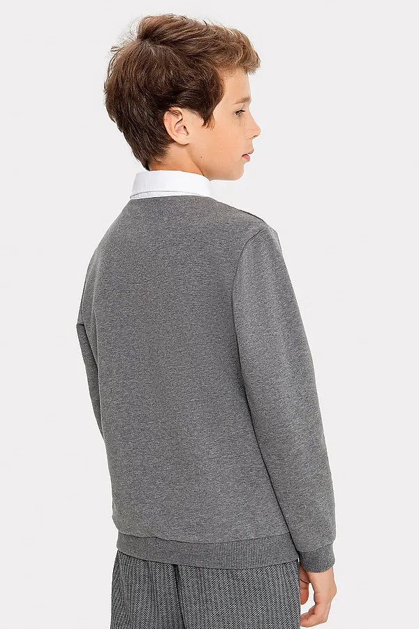 Джемпер MARK FORMELLE, т.серый меланж 4348-f - фото 2