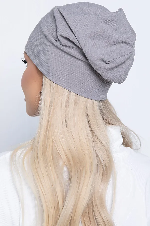 Шапка-шестиклинка LADY TAIGA, грей - фото 2