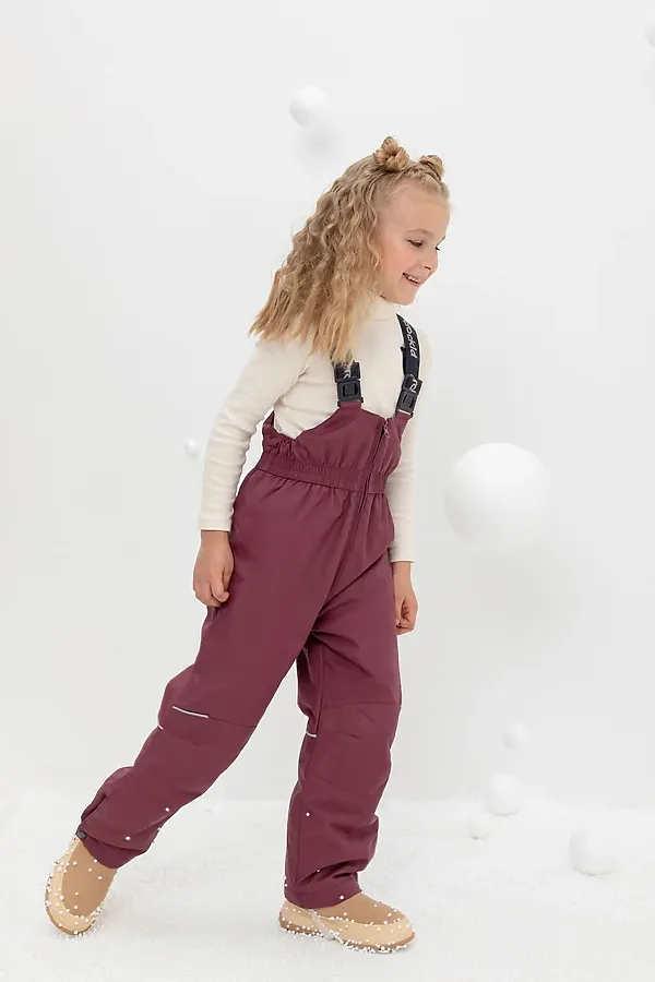Полукомбинезон CROCKID, сливовый - фото 2