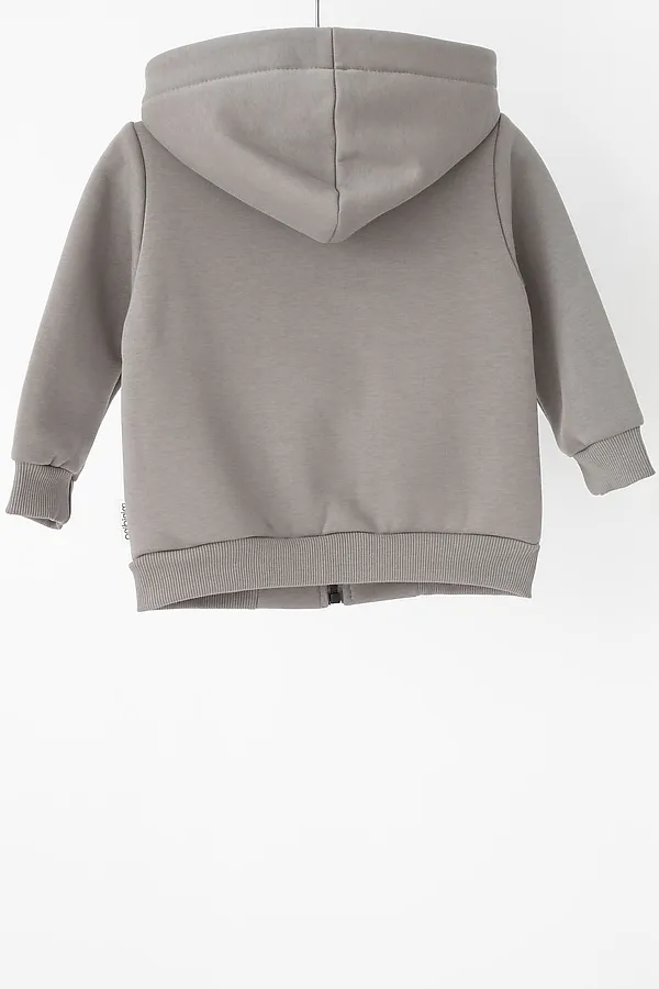 Толстовка утепленная OVER №5 акула MINIDINO, акула - фото 2