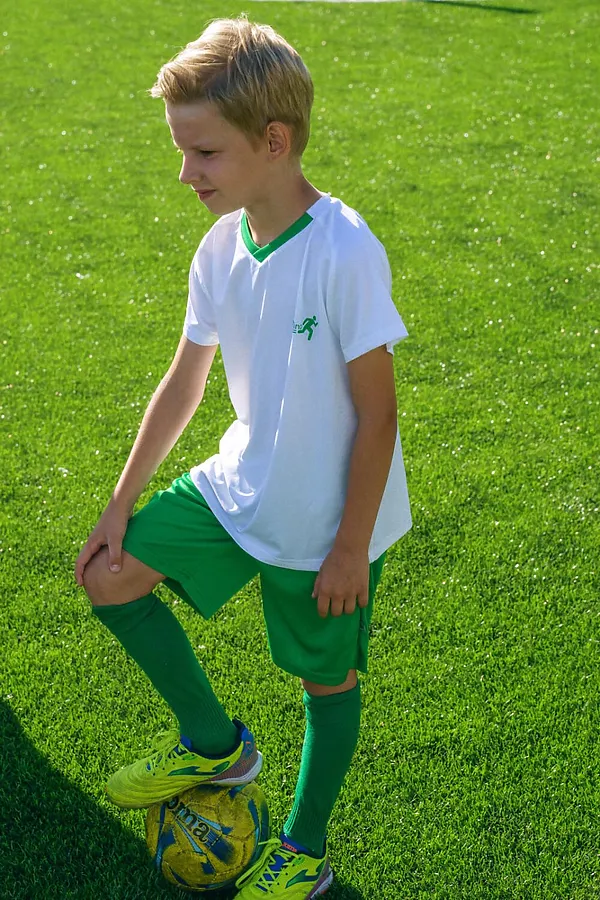 Комплект Атлетика белый-трава MINIDINO, белый-трава - фото 2