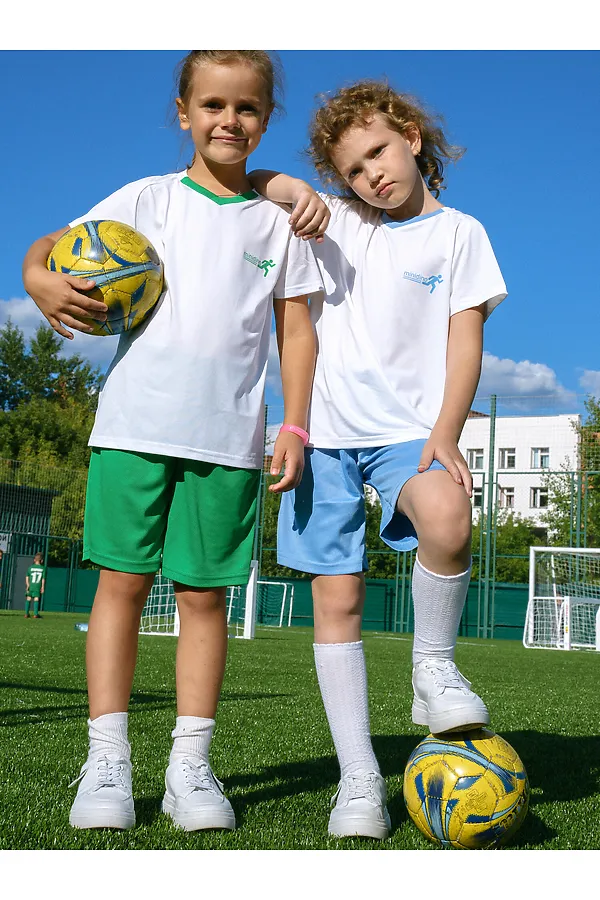 Комплект Атлетика белый-трава MINIDINO, белый-трава - фото 2