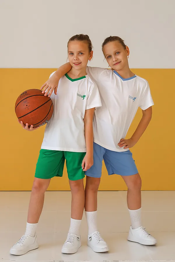 Комплект Атлетика белый-трава MINIDINO, белый-трава - фото 2