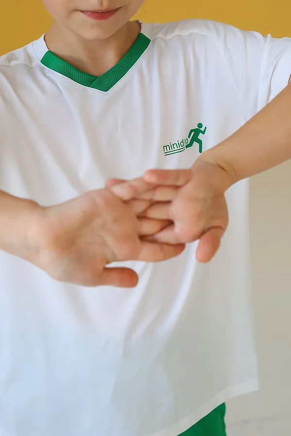 Комплект Атлетика белый-трава MINIDINO, белый-трава - фото 2