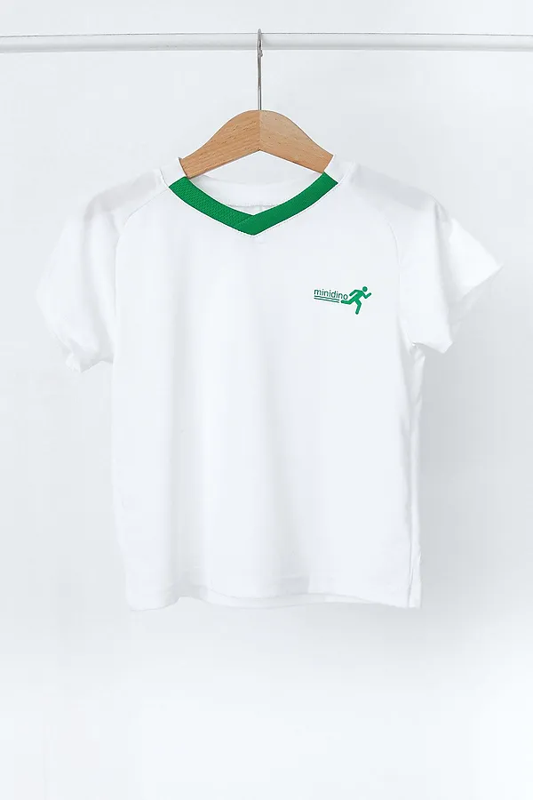 Комплект Атлетика белый-трава MINIDINO, белый-трава - фото 2