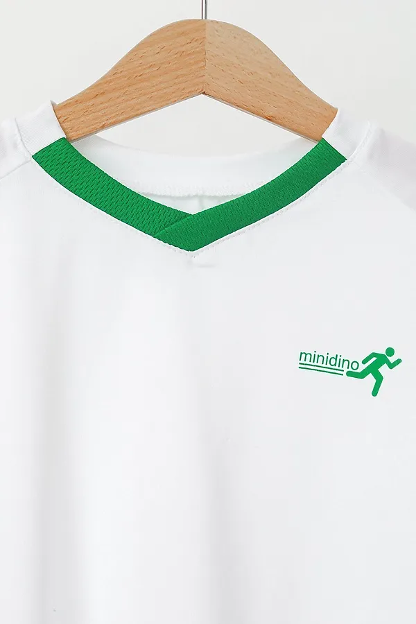 Комплект Атлетика белый-трава MINIDINO, белый-трава - фото 2