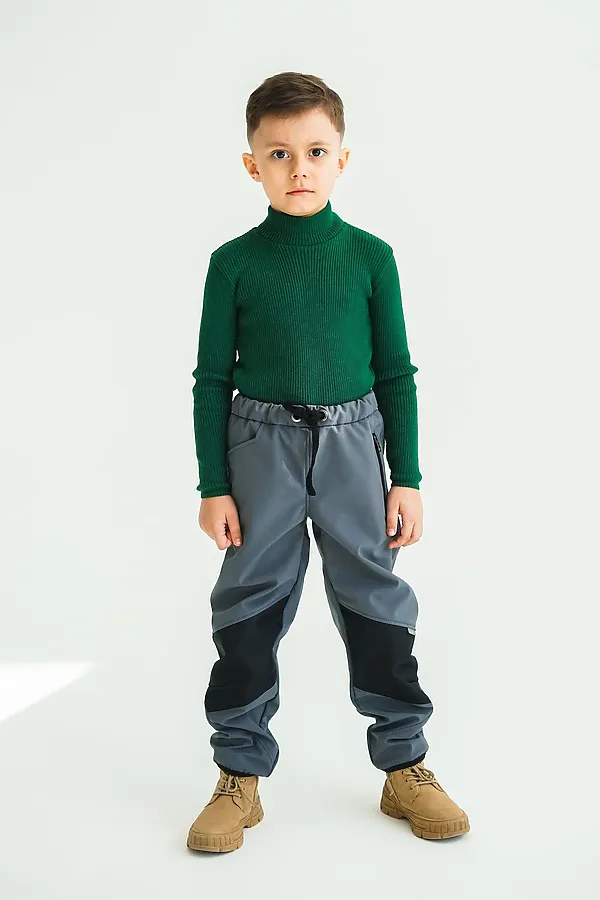Водолазка детская Битловка форест MINIDINO, ффорест - фото 2