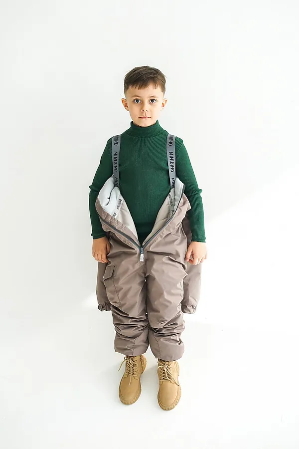 Водолазка детская Битловка форест MINIDINO, ффорест - фото 2