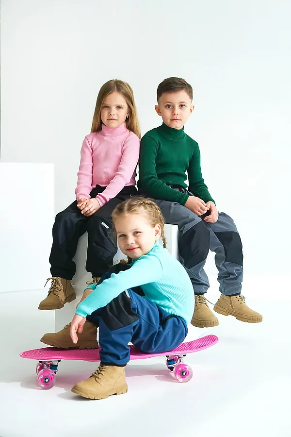 Водолазка детская Битловка форест MINIDINO, ффорест - фото 2