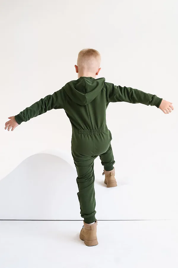 Комбинезон Оптима хаки MINIDINO, хаки - фото 2