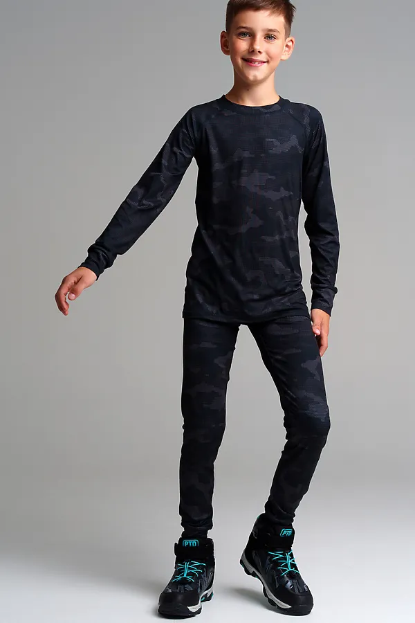 Зимние ботинки PLAYTODAY, черный,голубой - фото 2