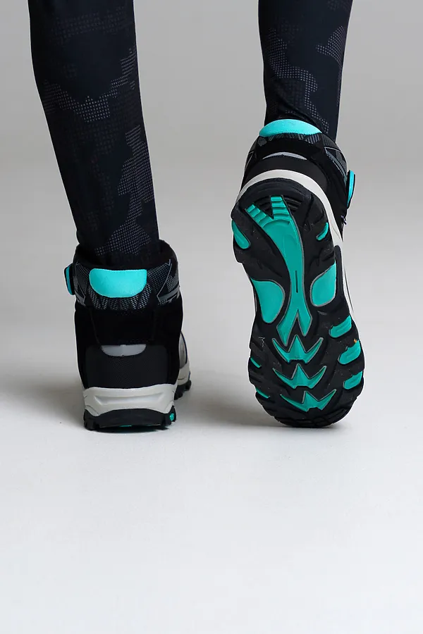 Зимние ботинки PLAYTODAY, черный,голубой - фото 2