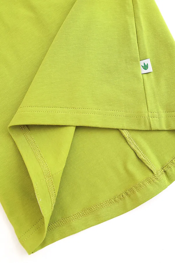 Джемпер с коротким рукавом Дино груша MINIDINO, груша - фото 2