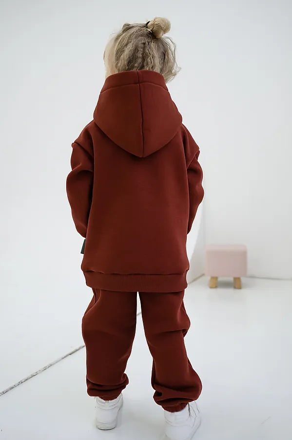 Комплект Sport New утепленный дет. марсала MINIDINO, марсала - фото 2