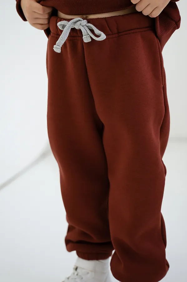 Комплект Sport New утепленный дет. марсала MINIDINO, марсала - фото 2