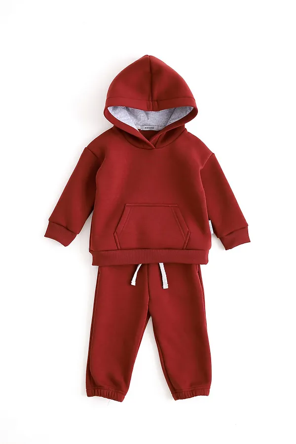 Комплект Sport New утепленный дет. марсала MINIDINO, марсала - фото 2