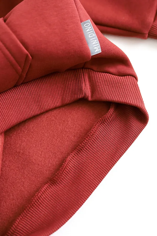 Комплект Sport New утепленный дет. марсала MINIDINO, марсала - фото 2