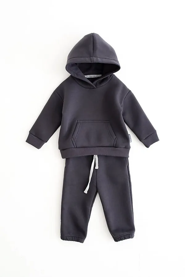 Комплект Sport New утепленный дет. графит MINIDINO, графит - фото 2