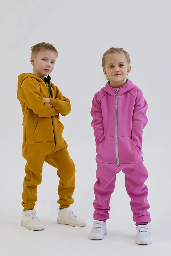 Комбинезон начес Дино 22 горчица MINIDINO, горчица - фото 2