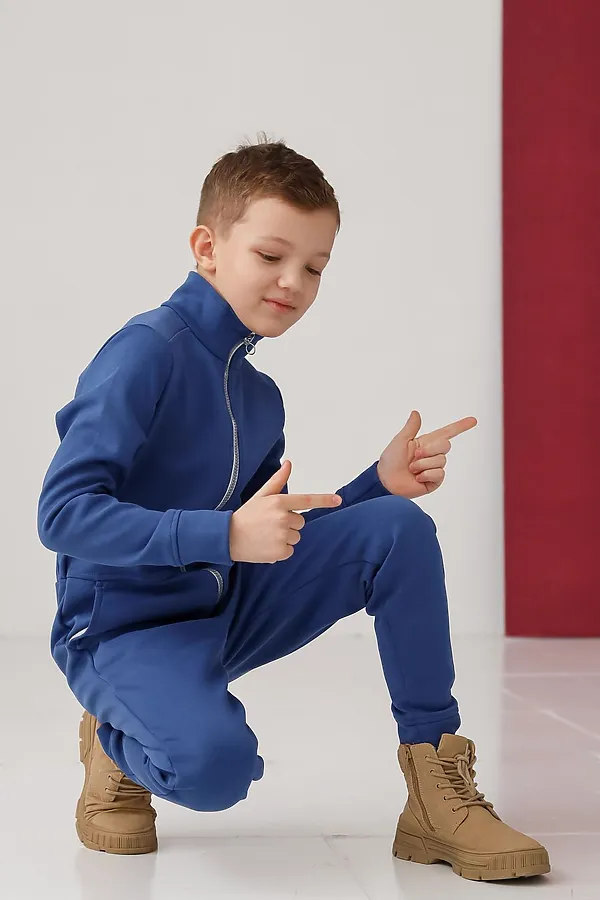 Комбинезон Токио деним MINIDINO, деним - фото 2