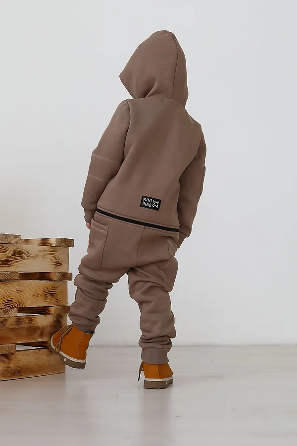 Комбинезон Авиатор бежевый MINIDINO, бежевый - фото 2