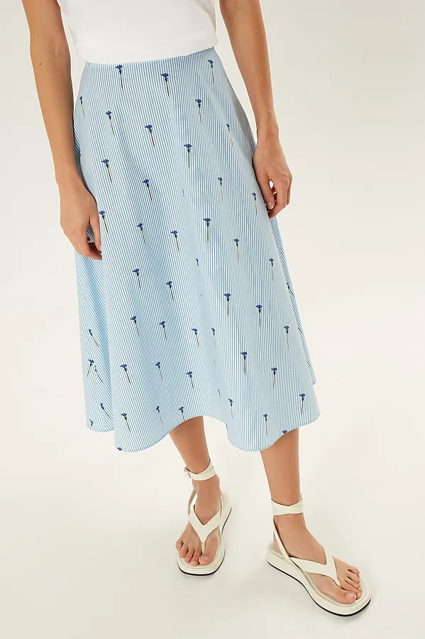 Юбка POMPA, голубой - фото 2